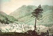 Pars, William The Glacier of Grindelwald Spain oil painting artist